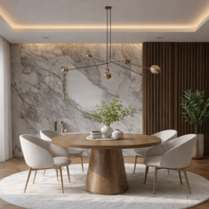 Modern Round Dining