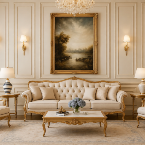 Regal French Provincial Living Set