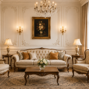 Regal French Provincial Parlor Set
