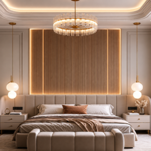 Extended Upholstered Bed