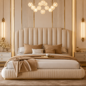 Elegant Channeled Bed