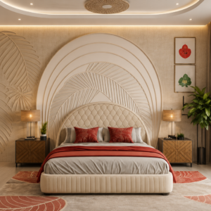 Premium Tufted Bed