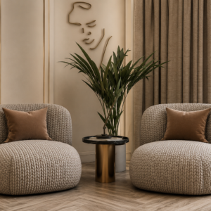 Textured Lounge Chairs